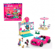 Mega Barbie Kabriolet i stoisko z lodami HPN78
