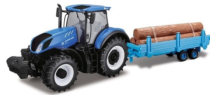 BBU 1:32 New Holland Traktor z przyczepą 44060