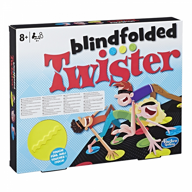 Hasbro Gra Blindfolded Twister E1888