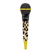 iDance Czarno-żółty mikrofon przewodowy 0701