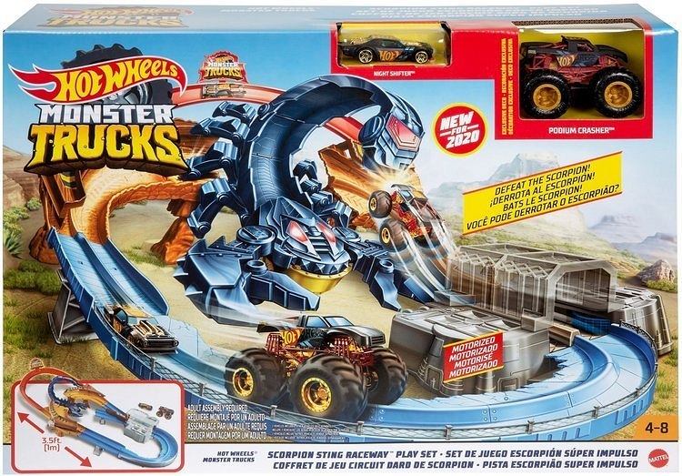 Mattel HW Monster Trucks Tor Skorpiona GNB05