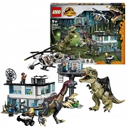 Lego JW Atak giganotozaura i terizinozaura 76949