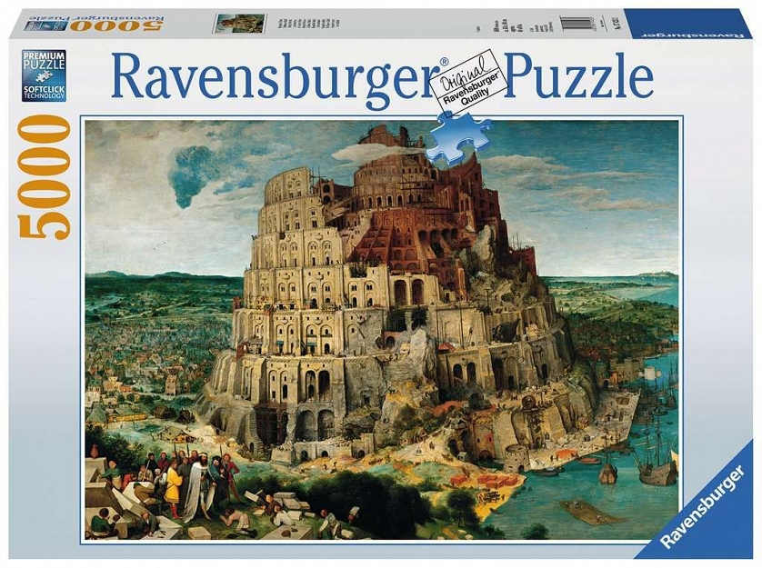 Ravensburger Puzzle 5000el. Brueghel: Wieża 17423
