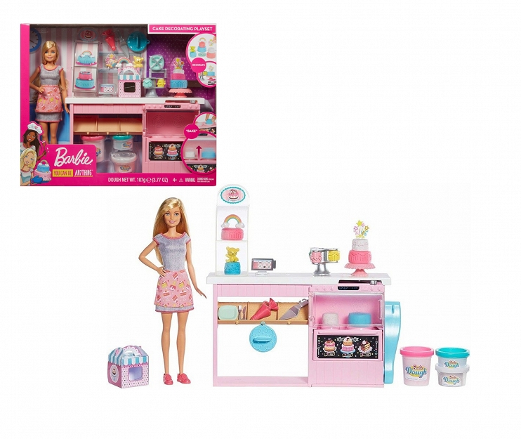 Mattel Barbie Pracownia wypieków GFP59