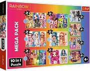 TREFL Puzzle 10w1 Rainbow High 96000