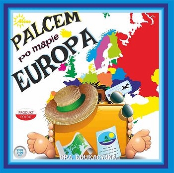 ABINO Gra Palcem po mapie - Europa