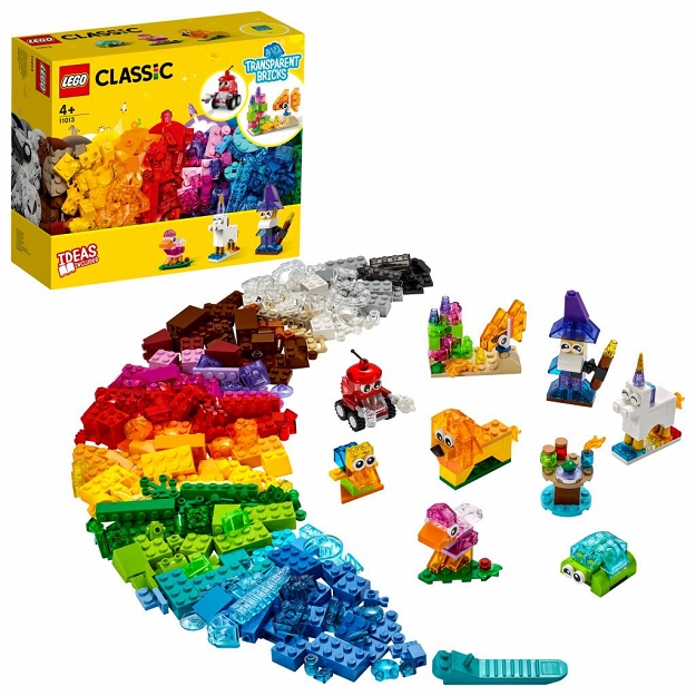 LEGO CLASSIC Kreatywne przeźroczyste klocki 11013