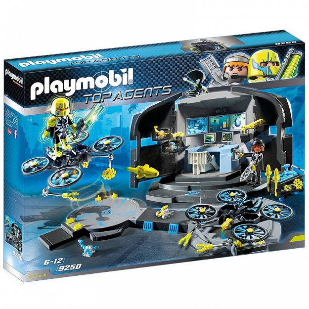Playmobil 9250 Centrum dowodzenia Dr Drone'a