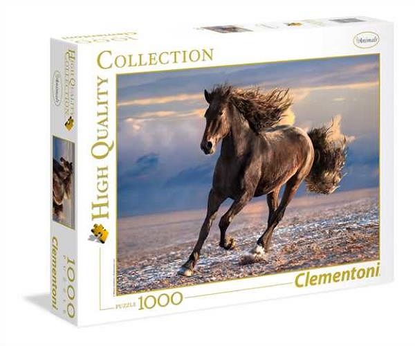 Clementoni Puzzle 1000 HQC Free Horse 39420