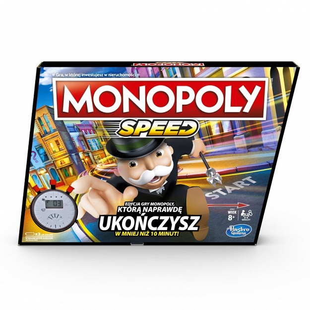 Hasbro Monopoly Speed Wersja Polska E7033