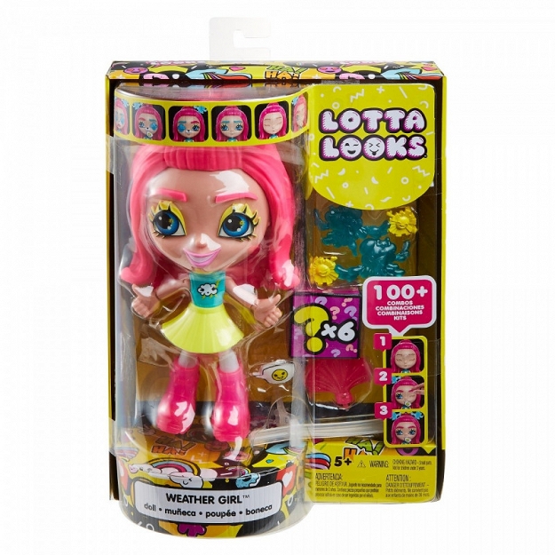 Mattel Lotta Looks Lalka Pogoda GMW61 GMW42