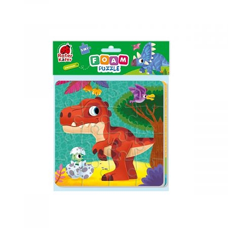 Roter Kafer Puzzle piankowe 2w1 Dinozaur RK6050-06