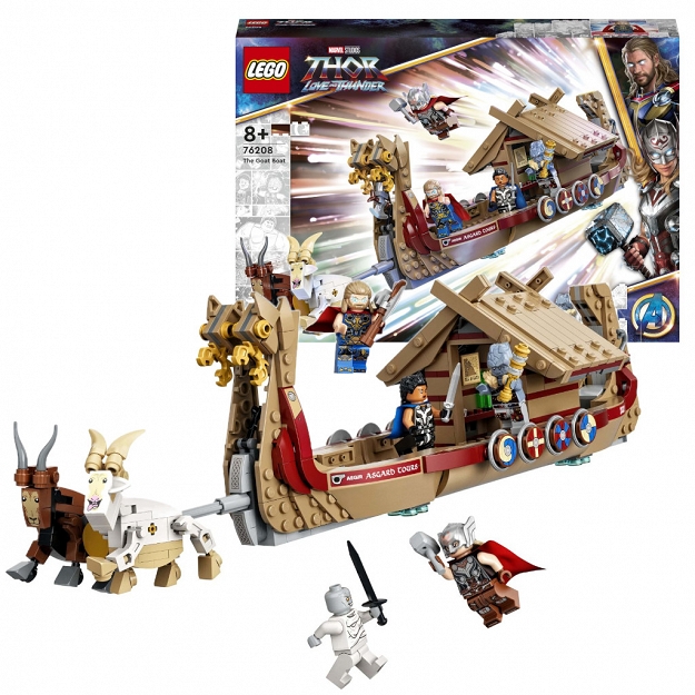 Lego Marvel New Theatrical Kozia łódź 76208