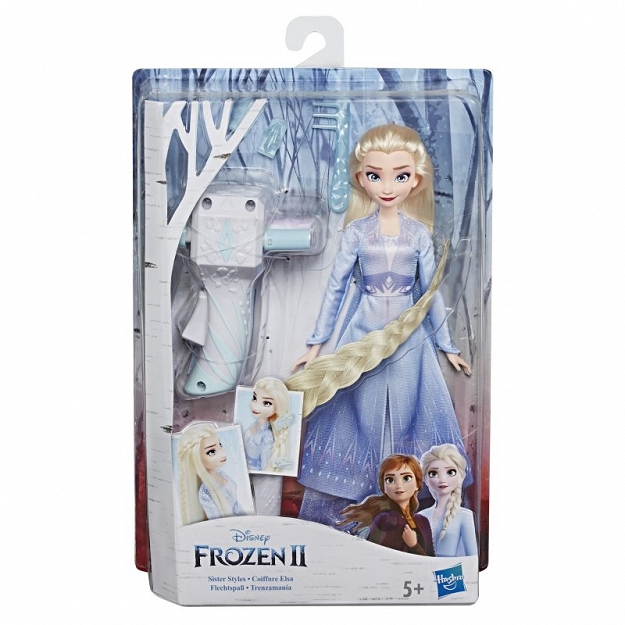 Hasbro Frozen 2 Lalka z lokówką Elsa E6950 E7002
