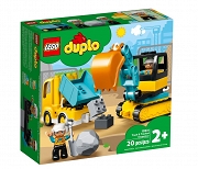 LEGO® DUPLO® Ciężarówka i koparka gąsienocowa 10931