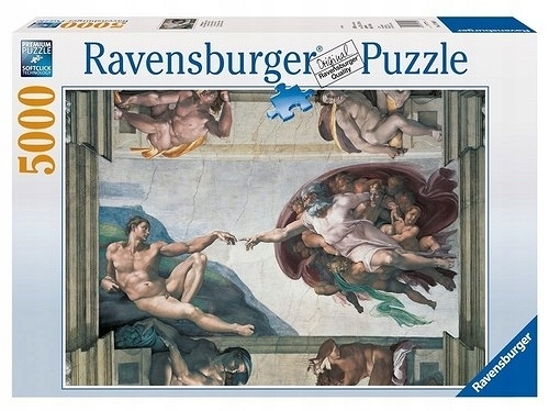 Ravensburger Puzzle 5000 Stworzenie Adama 174089