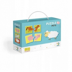 DODO Puzzle Duo 12x2 el. Zwierzęta 300115
