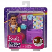 Mattel Barbie Pielęgnacja niemowlęcia GHV83 GHV86