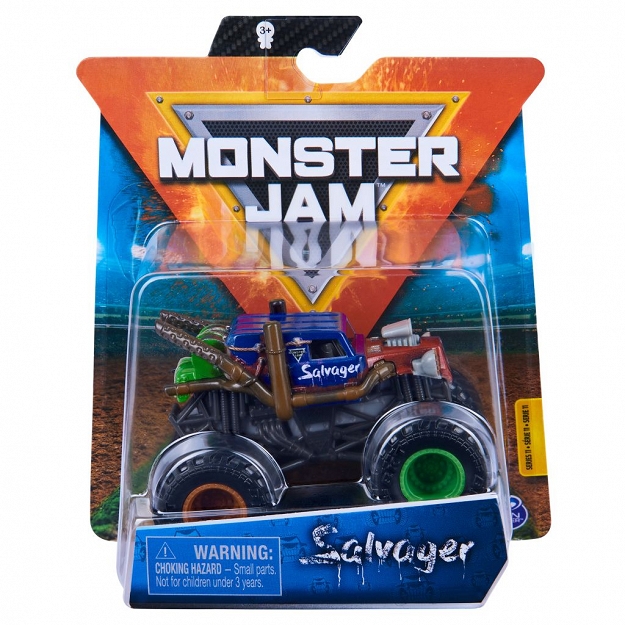 Spin MONSTER JAM Auto 1:64 SALVAGER 20123297
