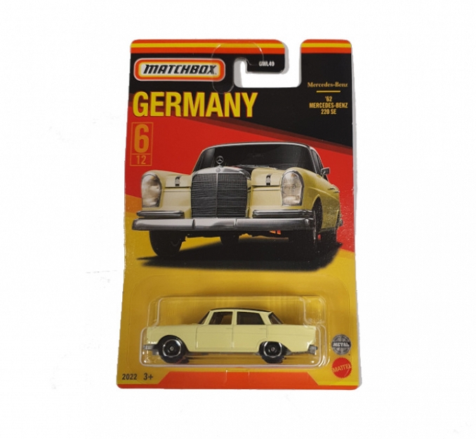 Matchbox Germany '62 Mercedes-Benz 220 6/12 HFH49