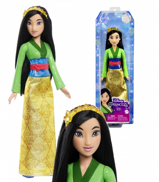Mattel Disney Princess Lalka Mulan HLW02 HLW14