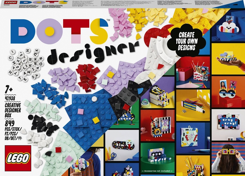 LEGO® DOTS Zestaw kreatywnego projektanta 41938