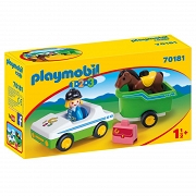 Playmobil 70181 Samochód z przyczepą dla konia