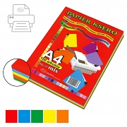 Papier kolorowy Protos A4 - mix 80g 2933