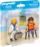 Playmobil 70079 DuoPack Lekarka i pacjent