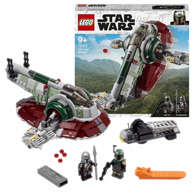 Lego Star Wars Statek kosmiczny Boby Fetta 75312