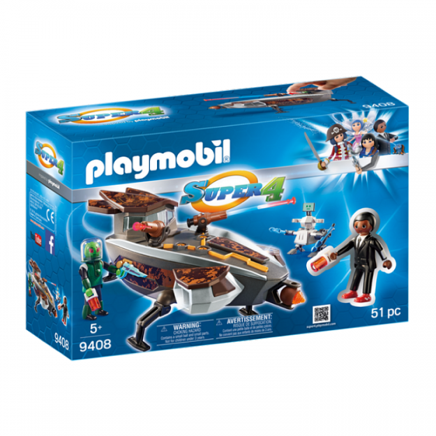 Playmobil 9408 Pojazd latający z Gene 