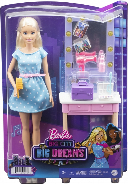 Mattel Barbie Big City Lalka+Zestaw GYG39