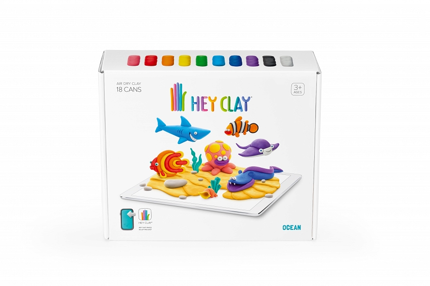 TM Toys Hey Clay Masa plastyczna Ocean HCL18003