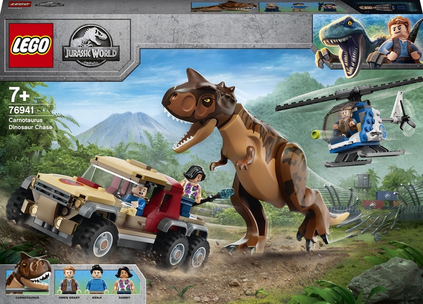 LEGO® Jurassic World Pościg za karnotaurem 76941
