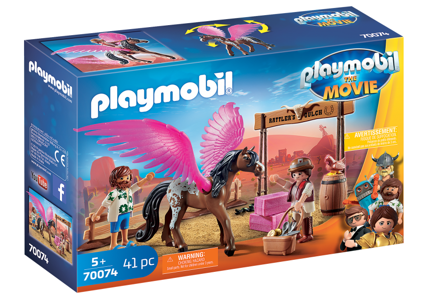 Playmobil 70074 Marla, Dal i skrzydlaty koń