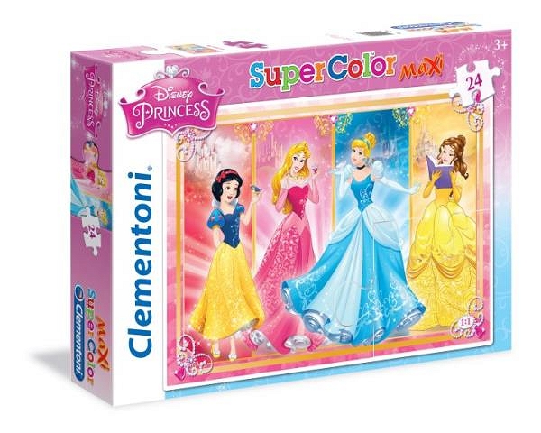 Clementoni Puzzle 24 el. Maxi Princess 24471
