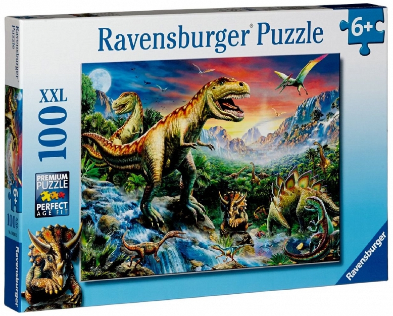 Ravensburger Puzzle 100 EL. Dinozaury 2 10665
