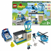 Lego Duplo Posterunek policji i helikopter 10959