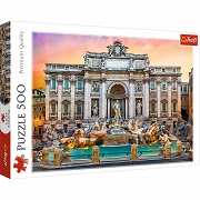 Trefl Puzzle 500 Fontanna di Trevi Rzym 37292