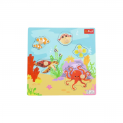 TREFL Drewniane Puzzle - Zwierzęta wode 61626