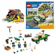 Lego City Misje ratowania dzikich zwierząt 60353