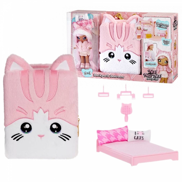 Na!Na!Na! Surprise 3w1 Plecak Pink Kitty 585589
