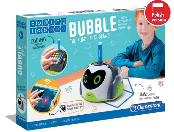 Clementoni Robot Rysujący Bubble 50668