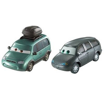 Mattel CARS 3 Dwupak Minny & Van DXW06