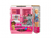 Mattel Barbie Szafa na ubrania + lalka GBK12