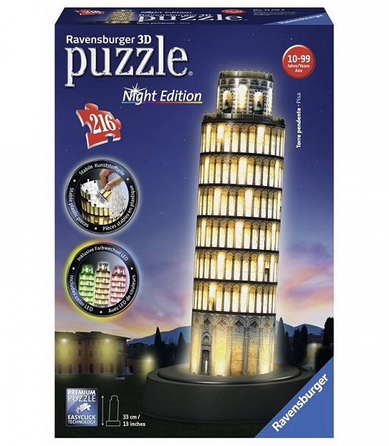 Puzzle 3D avec LED - Empire State Building by Night - 216 pièces  RAVENSBURGER