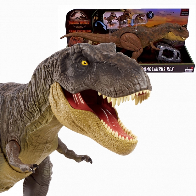 Mattel Jurassic World Trex Miażdżący Krok GWD67