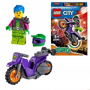 LEGO CITY Wheelie na motocyklu kaskaderskim 60296