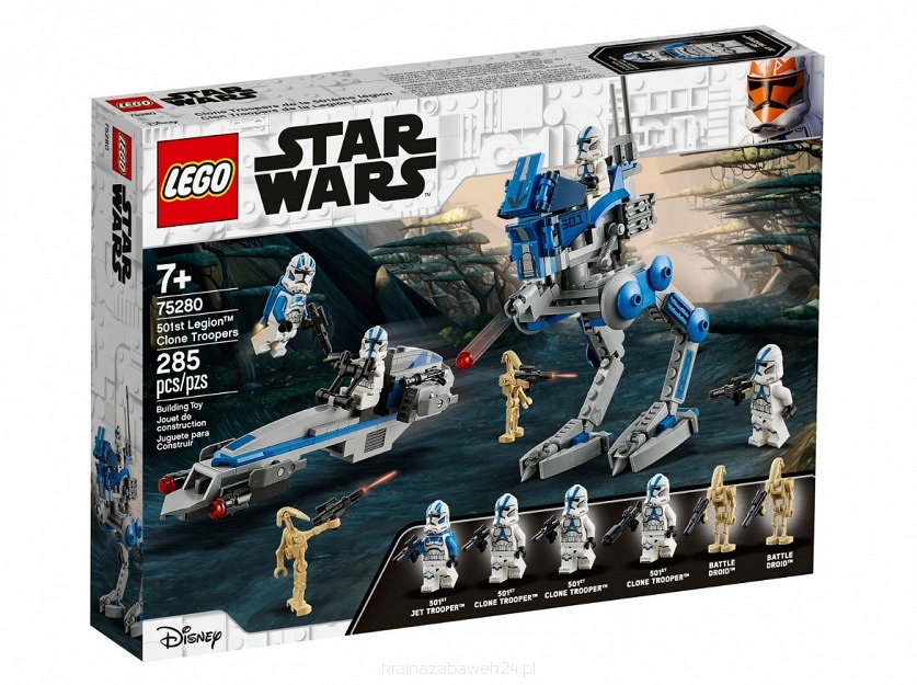 LEGO® Star Wars Żołnierze-klony z 501.legionu 75280