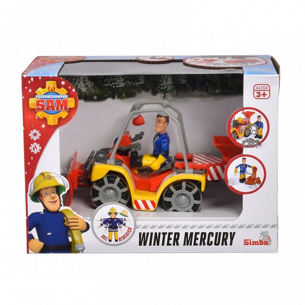 Simba Strażak Sam Śnieżny Quad Mercury 1049038